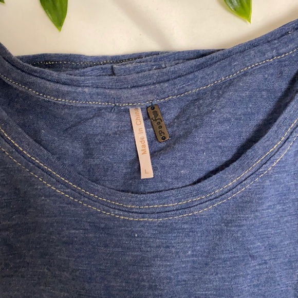 Poof denim inspired top - Picture 3 of 4